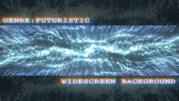 In To A Future Widescreen Projection Background