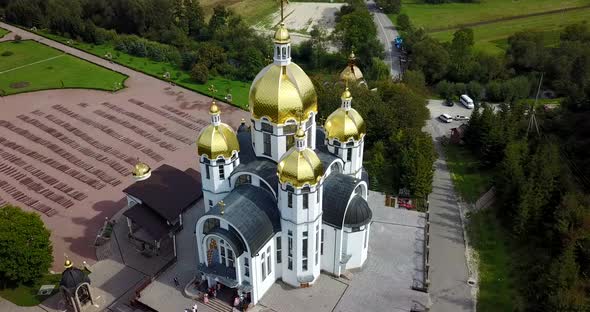 Zarvanytsia Spiritual Center of the Greek Catholic Church in Ternopil Region Ukraine