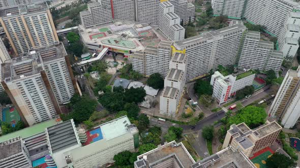 Hong Kong city from top