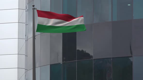 Hungary Flag Background 4K