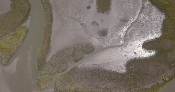 Coastal marshland and murrells inlet