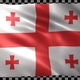 Georgia waving flag looped - VideoHive Item for Sale