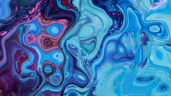 Abstract colorful trendy liquid wave marble background