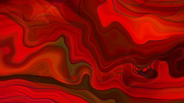 Abstract Background Red Color Wavy trendy Liquid Animation