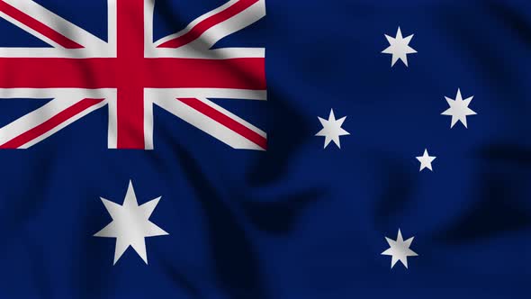 Australia Flag Animation Loop Background alt
