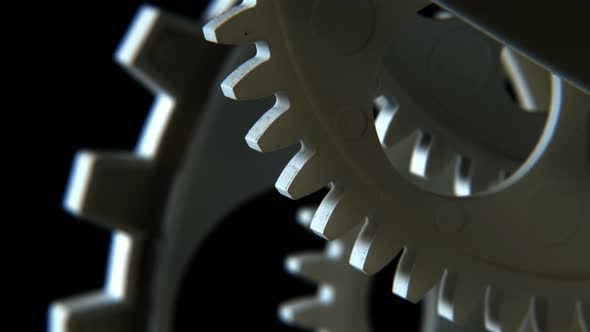 Abstrat Industrial Clock Gears  alt