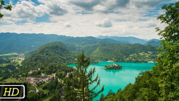 Another View on Bled Lake