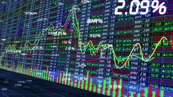 Stock Exchange Share Price Data Change