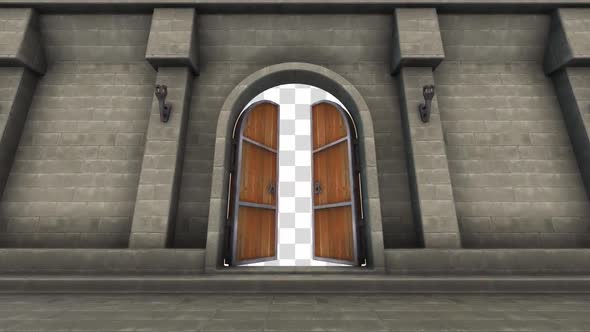 Entering Castle Door alt