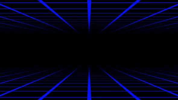 Blue Grid Futuristic Background HD