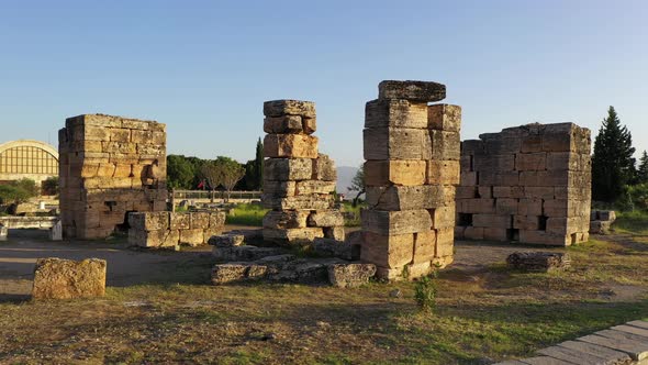 Ancient ruins of Hierapolis.