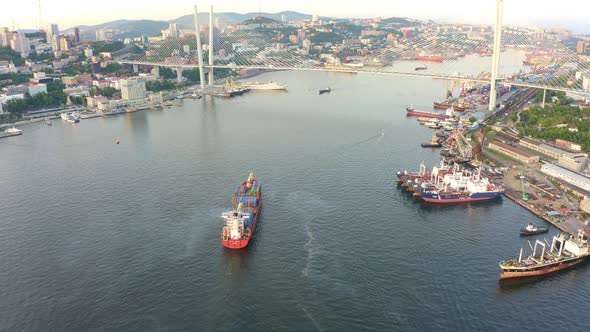 View of the Cityscape of Vladivostok