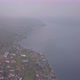 Aerial View of Lake Lugano Switzerland Cloudy Autumn - VideoHive Item for Sale