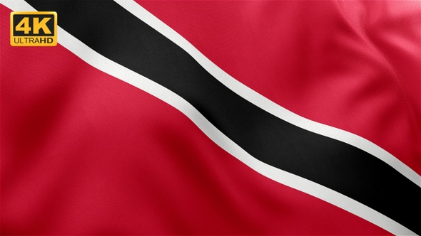 Trinidad and Tobago Flag - 4K