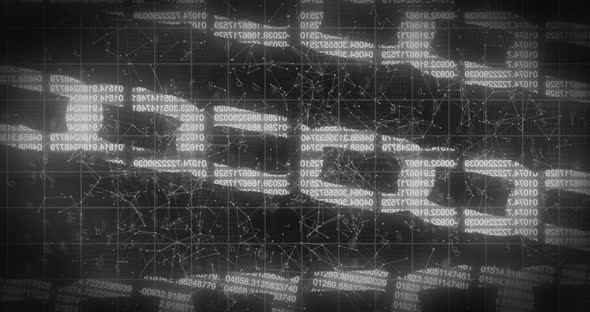 Data processing on digital chain against network of connections alt