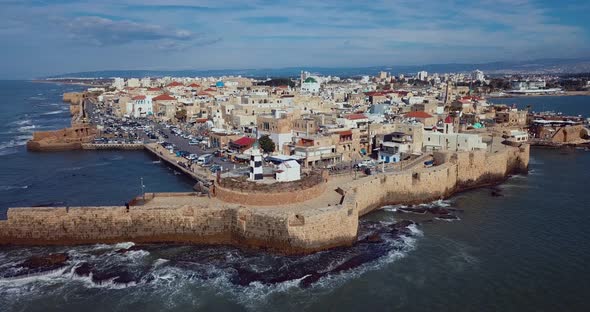 Historical Part Of The City Akko, Israel