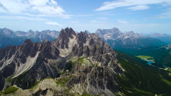 National Nature Park Tre Cime In the Dolomites Alps