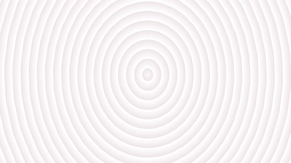 White Color Circle Background