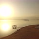 Super Hot Sunrise  Early in the Morning at the Beach of the Dead Sea - VideoHive Item for Sale