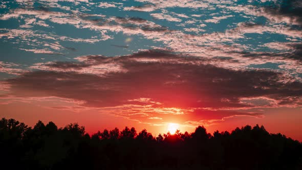 Austin Sunset Timelapse 4K