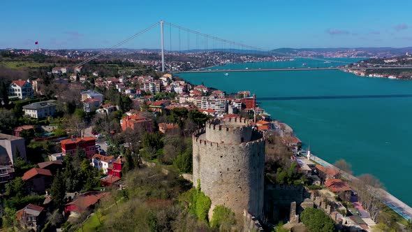 Istanbul Rumeli Castle And FSM Bridge 7