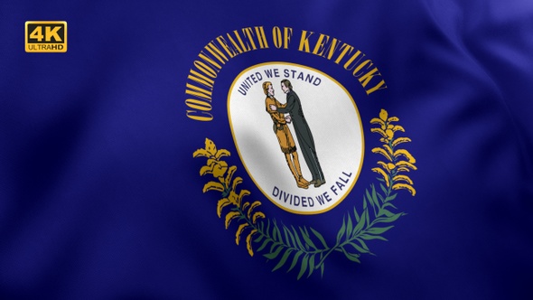 Kentucky State Flag - 4K