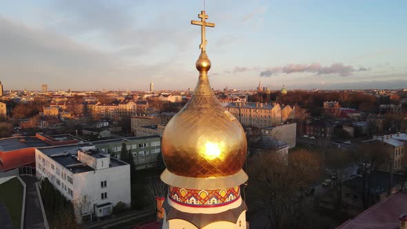 Ortodox church dome