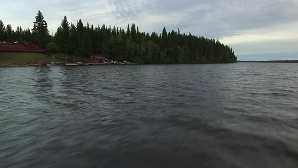 Burntwood Lake Resort at Snow Lake, Canada