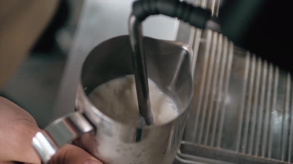 Making Coffee in the Coffee Machine