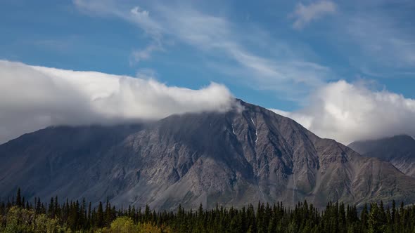 Canadian Rocky Mountain Landscape Time Lapse