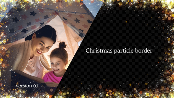 Christmas Particle Border Pack V1 alt