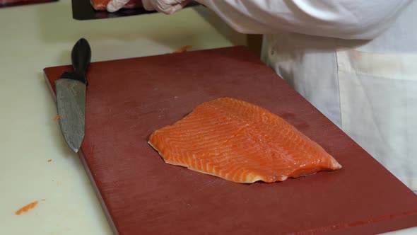 Flavorsome smoked salmon rainbow trout fillet Norway fish industry