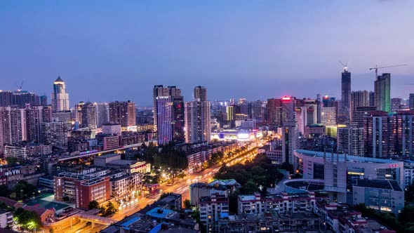Timelapse of Wuhan city ,China / Videohive