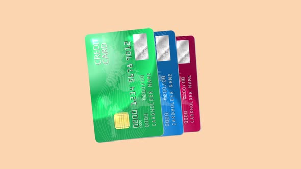 Bank Credit Card Animation