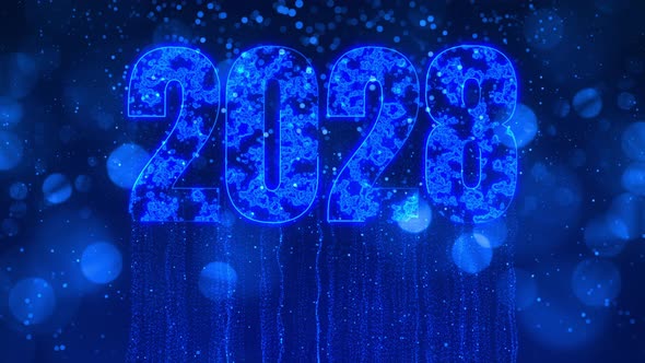 Magical And Blue Bokeh 2028 Overlays