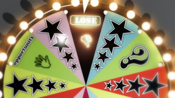 Win, Lose and Fresh Start Spinning Wheel Slots 4K alt