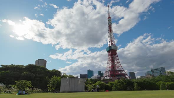 Tokyo business district