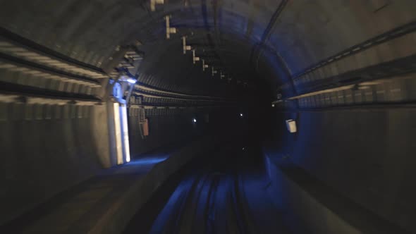 underground subway tunnel