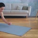 Sportive Woman in Tracksuit Does Plank Exercise in Room - VideoHive Item for Sale