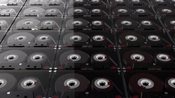 Audio Cassette Background 4K alt