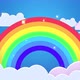 Rainbow sky background - VideoHive Item for Sale