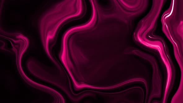 Abstract Pink Dark Marble Liquid Animated Background