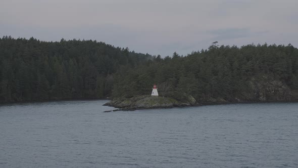 Gulf Islands on the West Coast of Pacific Ocean