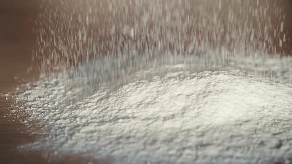 Sifting Wheat Flour