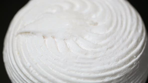 Perfect Fluffy Marshmallow Souffle, Delicious Confection, Ideal Sweet Dessert