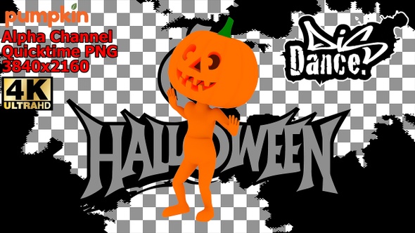 Zombie Danc Pumpkin alt