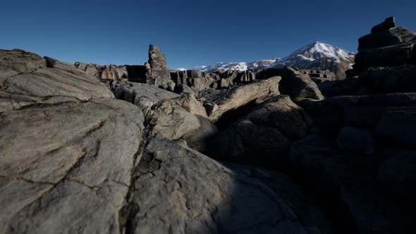 Rock and Stones in Alps Mountains alt
