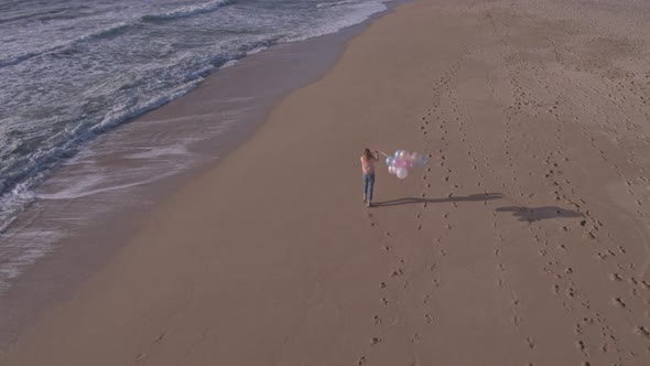 Girl With Balloons