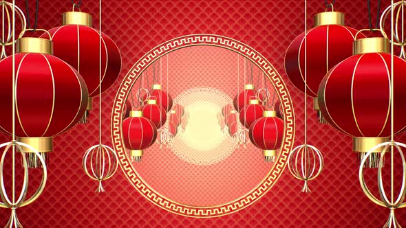 Chinese New Year Background 4K