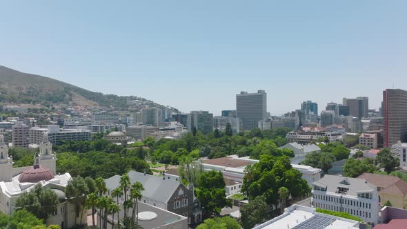 Landing Shot in Urban Borough